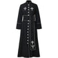 Medieval Priest Costume Catholic Church Religious Roman Retro Pope Pastor Father Mass Missionary Robe Clergy Cassock Full Sets
