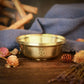 9cm Offering Bowl Brass Triple Moon Dish Small Metal Crystal Storage Bowl For Altar Meditation Yoga Studio Ceremony Mindfulness