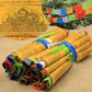20Pcs/Set 20pcs Tibetan Buddhist Prayer Flags Fabric Craft Tibet Decorative Flags Colour Print Flag Artificial Silk