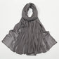 New Crinkle Rayon Hijab For Women Muslim Scarf Long Shawls Solid Islamic Turban Headband Heascarf Wraps Ramandan Headband