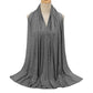 Premium Modal Cotton Jersey Hijab Scarf Muslim Long Shawl Women Plain Soft Turban Tie Head Wraps Africa Female Headband 170x60cm