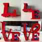 New 791pcs MOC 3D Love Building Blocks Model Building Blocks Romantic Creative Arts And Craft Toys Adult Birthday Christmas Gift