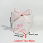 Customizable Hebrew Tefillin Favor Box with Blue Bow, Mazel Tov Gift Box for Jewish Boy Bar Mitzvah Shabbat Celebration
