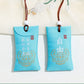 Lucky Spiritual Salt Pouch Spiritual Salt with Sachet Buddhist Spiritual Salt Pouch Necklace Amulet Blessing Sachets Pendant