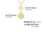 Double Amulet Protection Necklace witch Knot Pentagram Tetragrammaton Stainless Steel Protection Jewerly Wholesale
