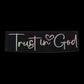 Trust In God Mirror Decal, Car Decals For Women, Faith Mirror Decal, Cute Vinyl Decal, Christian Car Mirror Decal, Religious Car