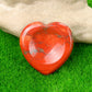 40mm Heart Crystal Worry Stone Palm Energy Therapy Reiki Healing Massage Quartz Meditation Pocket Gemstone Spiritual Thumb Flake