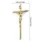 1PC Antique Carved Incense Burner Cross Decoration Church Chapel Ornaments Prayer Religious Home Worship Supplies red or white