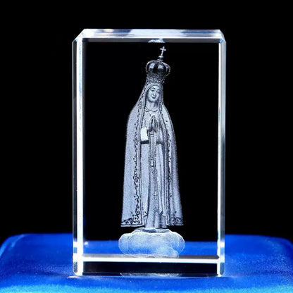 Christianity Catholicism Portugal Christian faith sacred Crystal Virgin Mary our lady of Fatima Worship Pray for blessing
