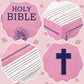 John 3 Pink Cutest Bible Memory Foam Pillow with Bible Throw Pillow Learn the valuable lesson Learn the valuable lesson