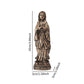 Virgin Mary Statue Blessed Virgin Mother Mary Sculpture for Bedroom Office