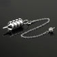 Cone 100% Copper Brass Metal Pendant Pendulum for Divination Dowsing Reiki Healing Egyptian Isis Pendulos Professional  A001