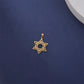 EUEAVAN 1pc Jewish Star of David Hexagram Pendant Stainless Steel Amulet Charms for Jewelry Making Necklace Supplies