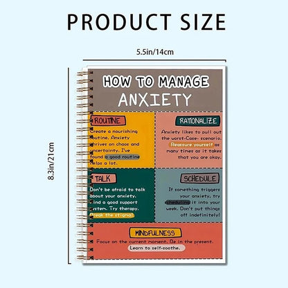 Portable Emotional Regulation Diary Stress Book Emotion Regulation Guide For Mental Health At Home And School