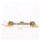 Door Metal Mezuzah Blessing Home Decoration Gift Hanukkah Decor Retro Religious Jerusalem Mezuza Case