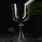 Handheld Crystal Singing Bowl 6/7/8 Inch Transparent Sound Bowl Yoga Meditation Tibetan Bowls Sound Healing Musical Instruments