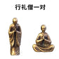Micro Landscape Bronze Chinese Buddha Ancient Tea Ceremony Zen Moss Rockery Bonsai Sand Table Decorationfairy Garden Miniatures