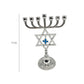 Hanukkah Star Menorah David Candelabra Candle Candlestick Holder Hand Paited Home Decoration Party Festival Candleholder Gifts