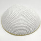 Jewish Yamaka Hat Handmade Knitted for Men Judaica Kippah Yarmulke Kipa Kippot Gift 18cm