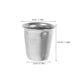 4Pcs Stainless Steel Wine Goblet Chalice Communion Cup Sacred Ritual Cup for Catholic Judaica Shabbat Passover Havdalah