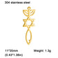 EUEAVAN 1pc Hebrew Letter Hai Chai Pendant Ahava Love Jehovah Yahweh Charm Jewish Judaic DIY Necklace Jewelry Making Accessories