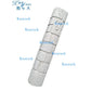 Jerusalem Western Wall Texture Off-White Stone Mezuzah Case,Judaica Cement Crafted Door Blessing Box,Authentic Worn Brick Design