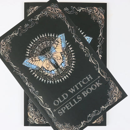 Old Witch Spells Book - Essential Tool for Witches & Wizard Beginners,  Perfect for Birthdays, Easter, Christmas, Halloween Gift