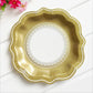 8pcs Chinese Blue White Porcelain Plate Party Decoration Plate Retro Wave Edge Plate Holiday Cake Plate Disposable Paper Plate