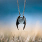 The New Ghost Wing Crystal Retro Necklace Is Fashionable, Unique and Personalized. It Is An Aged Pendant and A Pendant Accessory