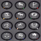 12 Zodiac Sign Bracelet Homme Constellation Bracelet for Men Aries Virgo Leo Libra Charm Bangle Women Friendship Jewelry on Hand