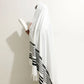Judaica Israel Jewish Talit Black Polyester Large Size Gadol Prayer Shawl Tallit With Bag 140x190cm