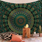 Wall Hanging Indian Mandala Tapestry Psychedelic Bohemian Home Decoration Aesthetic Living Room Background Cloth Beach Yoga Mat