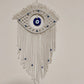 Macrame Wall Hanging Handmade Turkish Evil Eye Pendant Tapestry Nazar Decoration for Home Living Room Wall Home Decor Gift