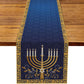 Hanukkah Menorah Table Runners Star of David  Jewish Holiday Fireplace Kitchen Dining Room Home Decor