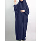 Muslim Prayer Garment Dress Wp,em Women Hijab Dress Abaya Hooded  Long Khimar Jilbab Burka Eid Abayas Gown Eid Niqab Ramadan