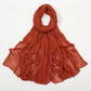 New Crinkle Rayon Hijab For Women Muslim Scarf Long Shawls Solid Islamic Turban Headband Heascarf Wraps Ramandan Headband