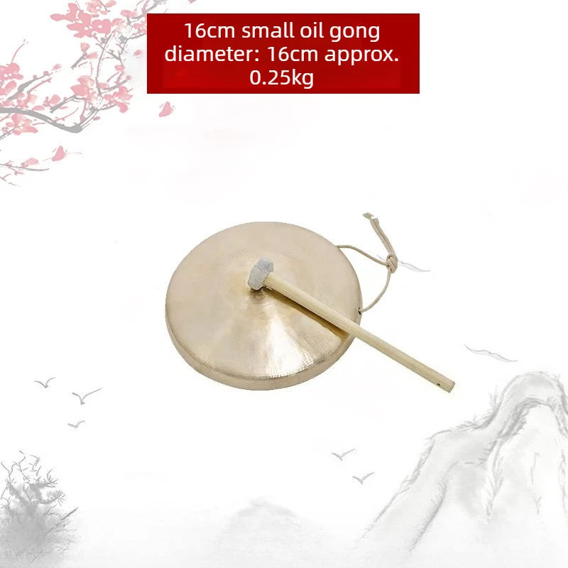 Copper Gong 16-80CM Handmade Gong Sound Healing Meditation Celebration Gongs Practice Cymbals Percussion Musical Instruments