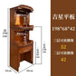 ZMLSolid Wood Altar Cabinet Buddha Niche Clothes Closet Altar New Chinese Three-Layer Household Buddha Shrine