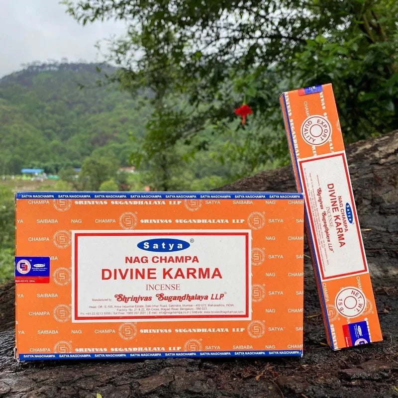 India Stick Incenses White Sage Sandalwood Natural Household Indoor Clean Air Indian Handmade Incense Sticks NAG Champa Satya