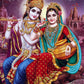 Religion Elephant God India Hinduism Ganesha Painting Canvas Durga Golden Zari Art Poster Prints Living Room Home Decor Pictures