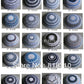 HIGH QUALITY HANDMADE KNITTED YARMULKE KIPPAH WHITE TOP PRICE PER PIECE