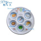 Jewish 6-Section Passover Seder Plate - Kosher, Melamine/Plastic/Silicone/Disposable Paper, with Food Labels & Elegant Designs