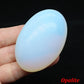 Natural Crystal Amethyst Palm Stone Reiki Healing Oval Pocket Palm Worry Stone Yoga Meditation Spiritual Healing Gem Home Decor