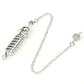 Silver Color Copper Metal Pendulum for Dowsing Divination Energy Reiki Healing Pointed Meditation Witch Spiritual Pendulos X092