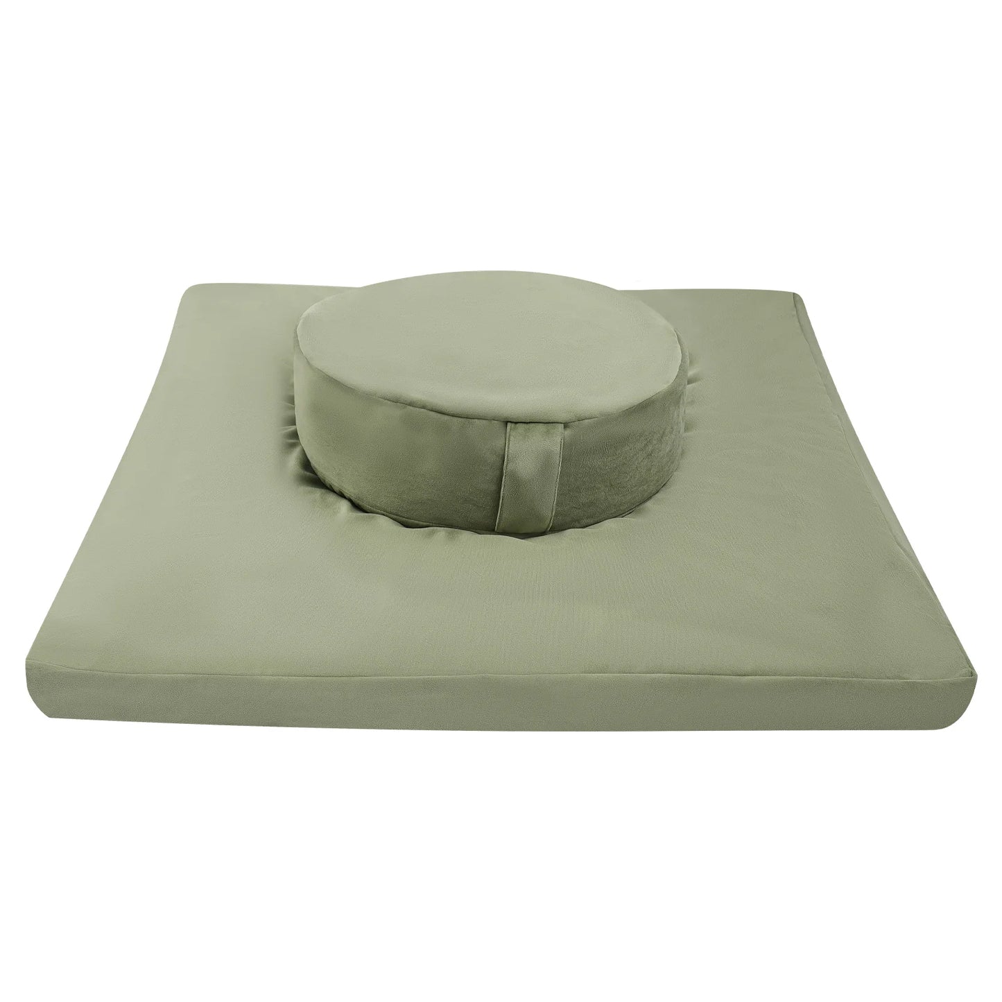 Buckwheat Husk Meditation Kissen Set, Velvet, Home Meditation Cushion Set,Fitness mat,Multiple Colors Available