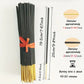 [100 Sticks Long Burn Incense] Japanese Cherry Blossom Incense Sticks, Extended to 12.7 Inches - 1 Bundle of 100 Sticks - Smooth