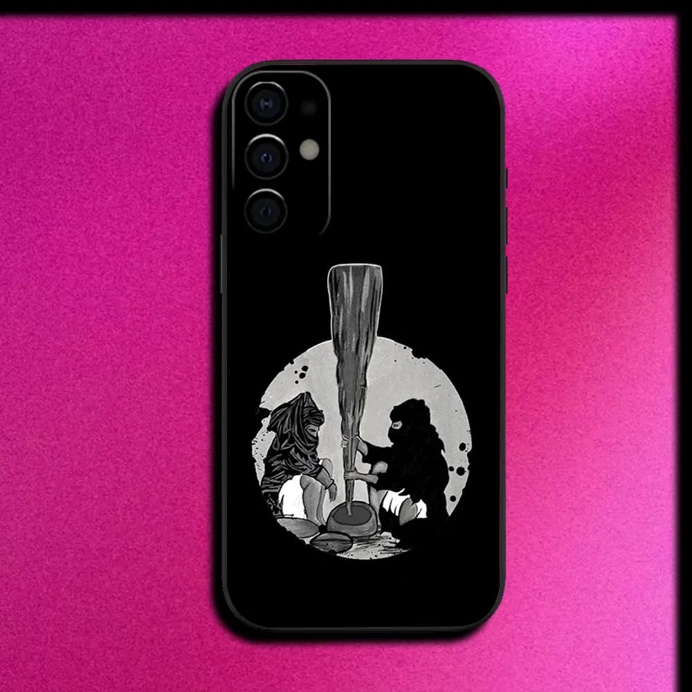 Sikh Khanda Sikhism Sover Phone Case For Samsung S25,S24,S21,S22,S23,S30,Ultra,S20,Plus,Fe,Lite,Note,10,9,5G Black Cover