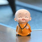 Mini Buddhas Statue Little Buddhists Monks Buddhism Figurine Zen Ornament Home Aquarium Tank Garden Yard Decoration