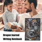 Vintage Dragon Relief Notebook A5/100 Sheets, Suitable For Planning, Scheduling, Journaling, Meeting Notes, Inspiration, Creativ