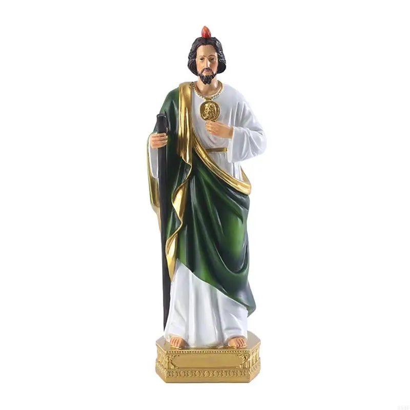 85WF Jude Statue Catholic Christian Hand Painted Holy Religious Figurine